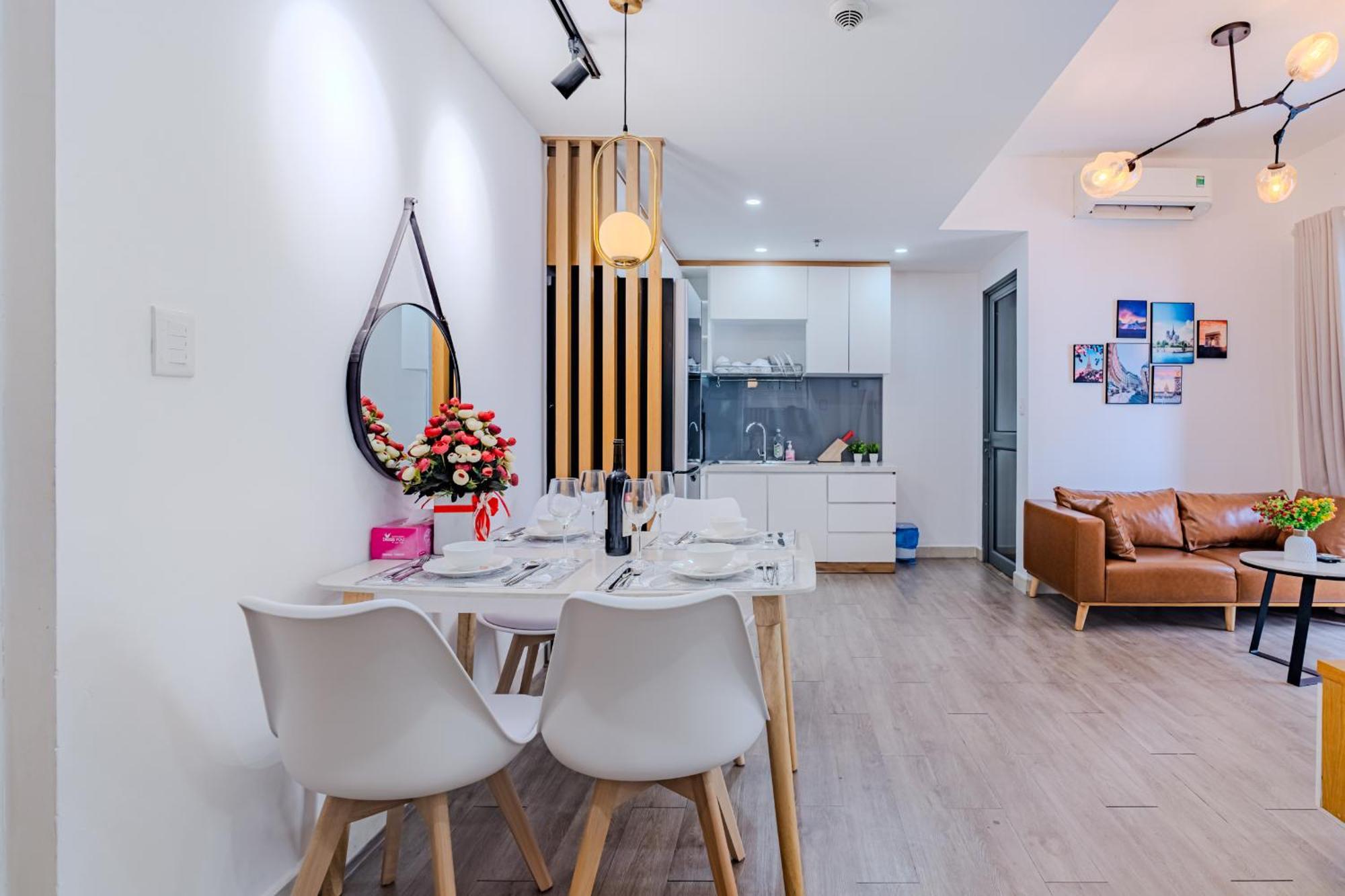 Amazing 2 Bedroom Masteri Thao Dien مدينة هوشي منه المظهر الخارجي الصورة